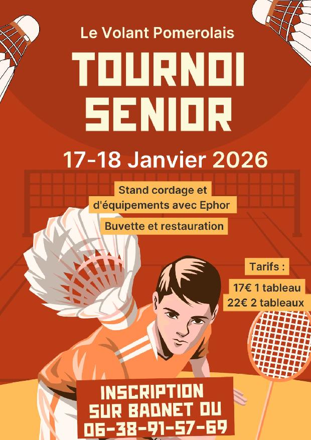 11e Tournoi Régional du Volant Pomerolais